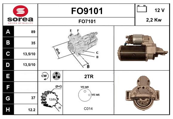 Starter (FO9101)
