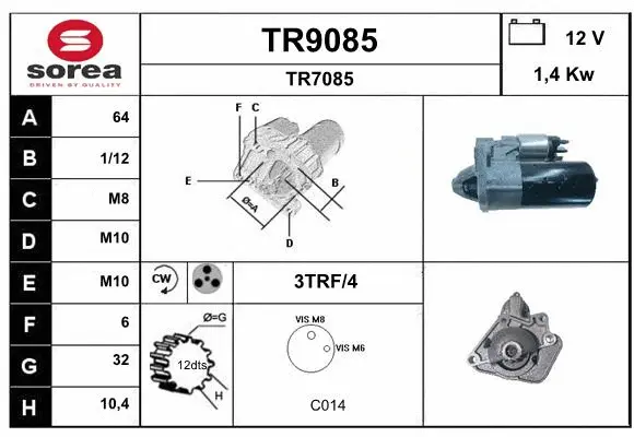 Starter (TR9085)