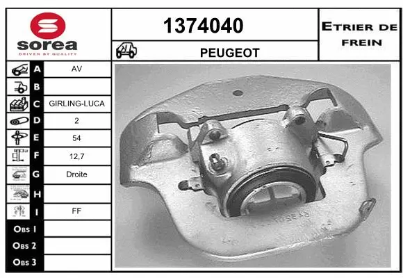 Brake Caliper (1374040)