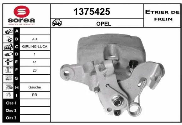 Brake Caliper (1375425)