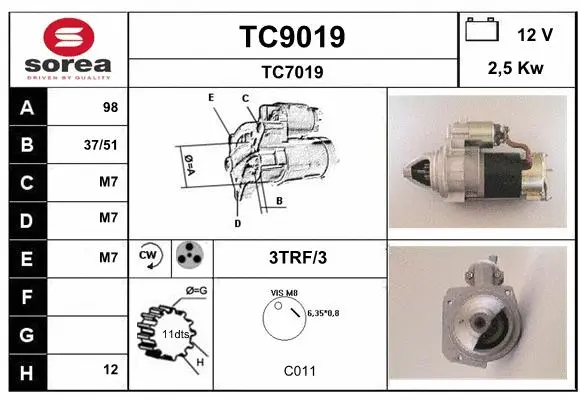 Starter (TC9019)