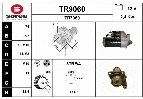 Starter (TR9060)