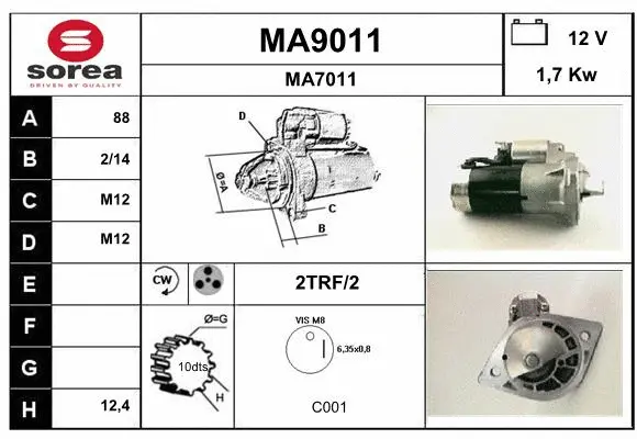 Starter (MA9011)