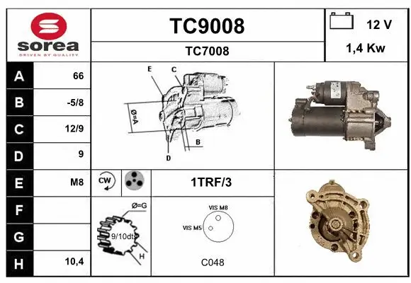 Starter (TC9008)