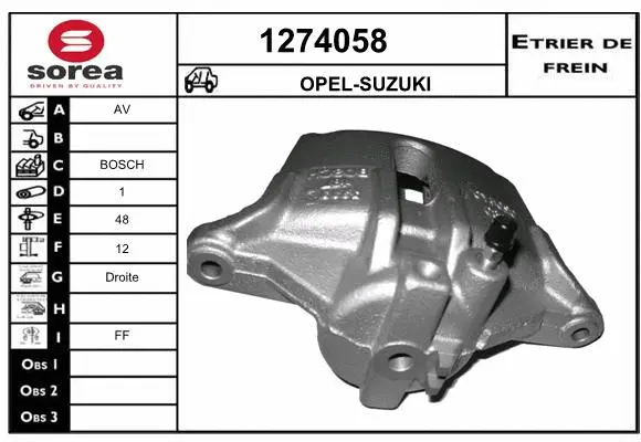 Brake Caliper (1274058)