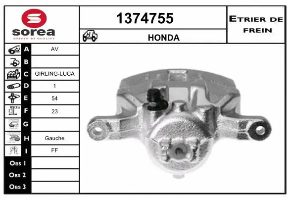 Brake Caliper (1374755)