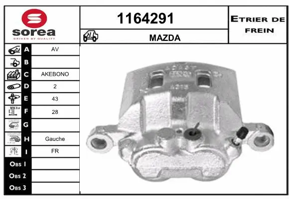 Brake Caliper (1164291)