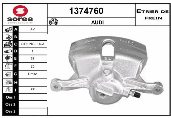 Brake Caliper (1374760)