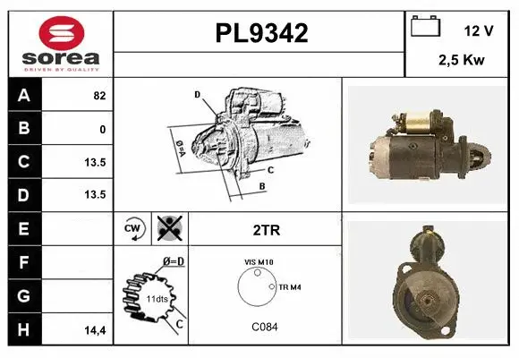 Starter (PL9342)