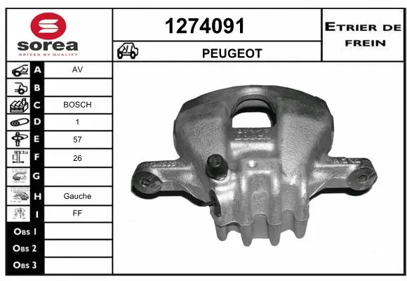 Brake Caliper (1274091)