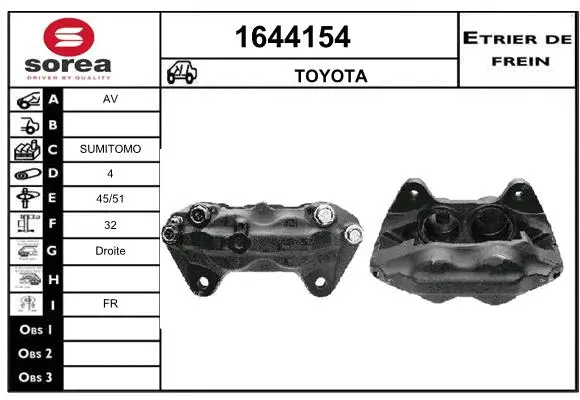 Brake Caliper (1644154)