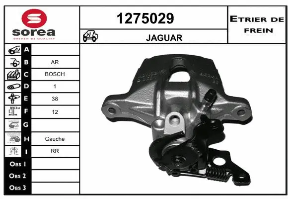 Brake Caliper (1275029)
