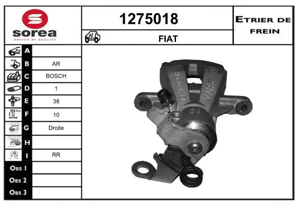 Brake Caliper (1275018)