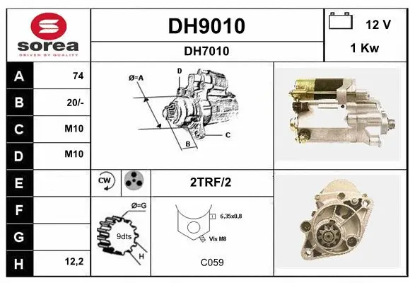 Starter (DH9010)