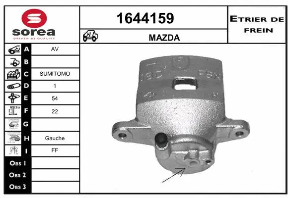 Brake Caliper (1644159)