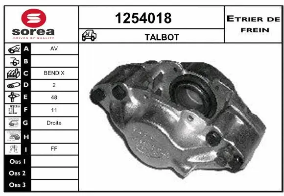 Brake Caliper (1254018)