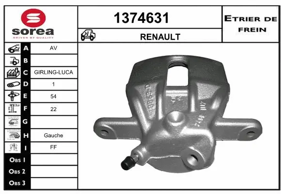 Brake Caliper (1374631)