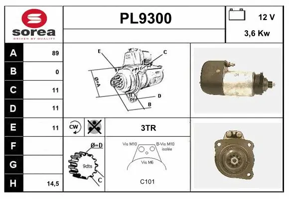 Starter (PL9300)