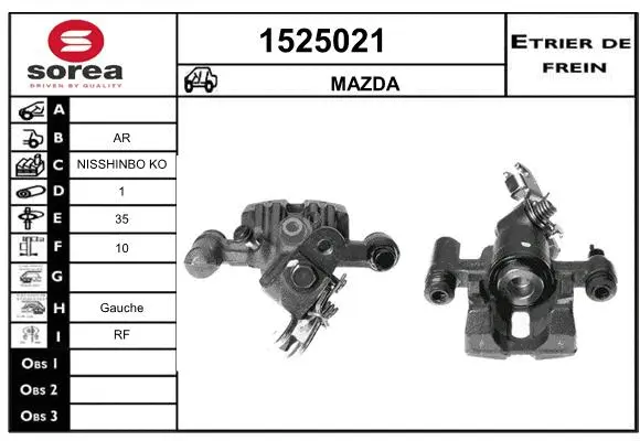 Brake Caliper (1525021)