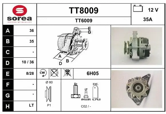 Alternator (TT8009)