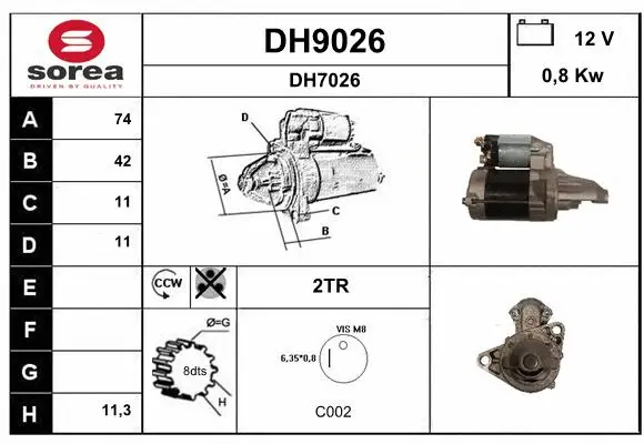 Starter (DH9026)