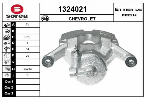 Brake Caliper (1324021)