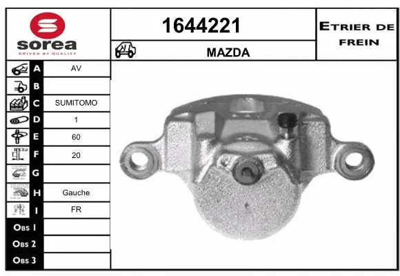 Brake Caliper (1644221)
