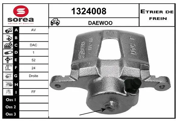 Brake Caliper (1324008)