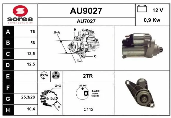 Starter (AU9027)