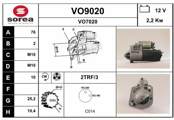 Starter (VO9020)