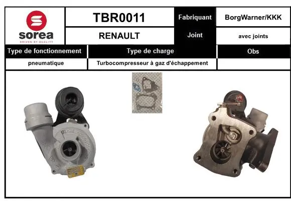 Charger, charging (supercharged/turbocharged) (TBR0011)