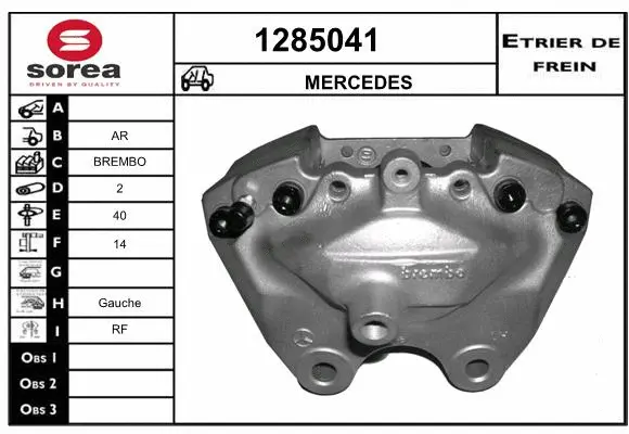 Brake Caliper (1285041)