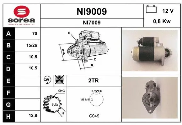 Starter (NI9009)