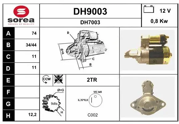 Starter (DH9003)