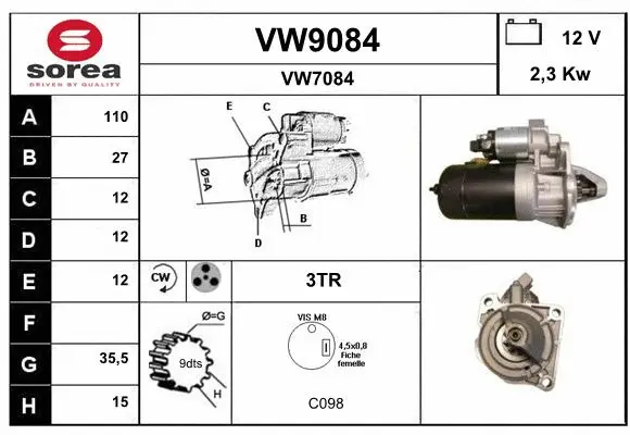 Starter (VW9084)