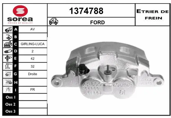 Brake Caliper (1374788)