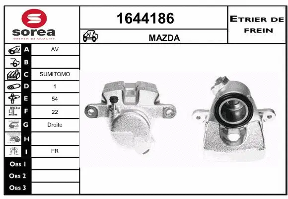 Brake Caliper (1644186)