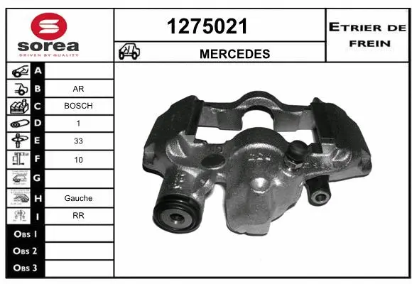 Brake Caliper (1275021)