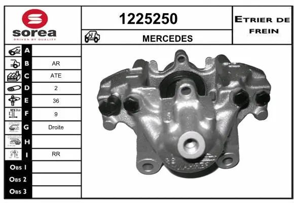 Brake Caliper (1225250)
