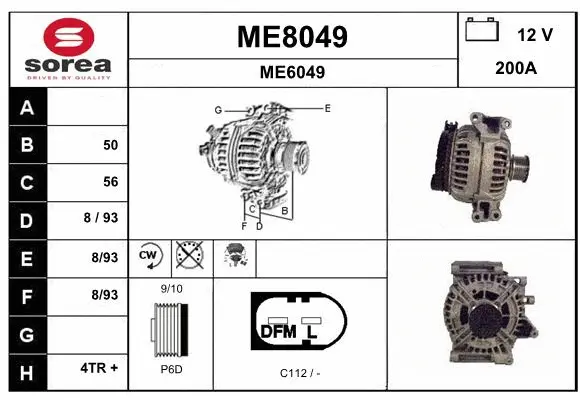 Alternator (ME8049)