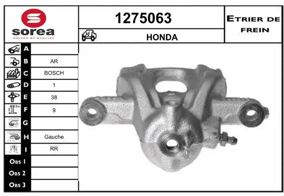 Brake Caliper (1275063)