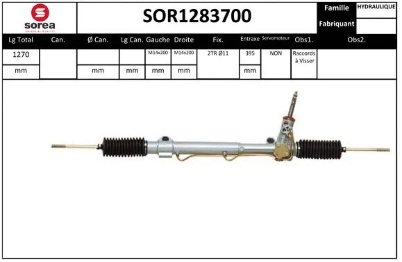 Steering Gear (SOR1283700)