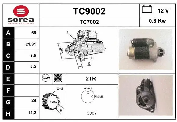Starter (TC9002)