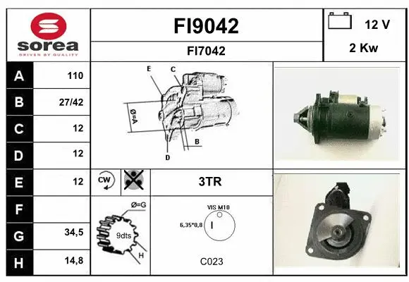 Starter (FI9042)