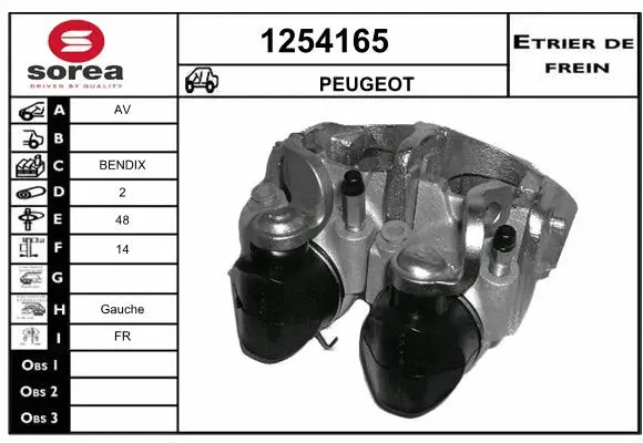 Brake Caliper (1254165)