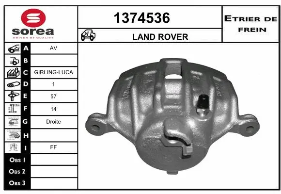 Brake Caliper (1374536)