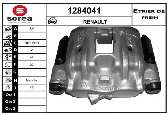 Brake Caliper (1284041)