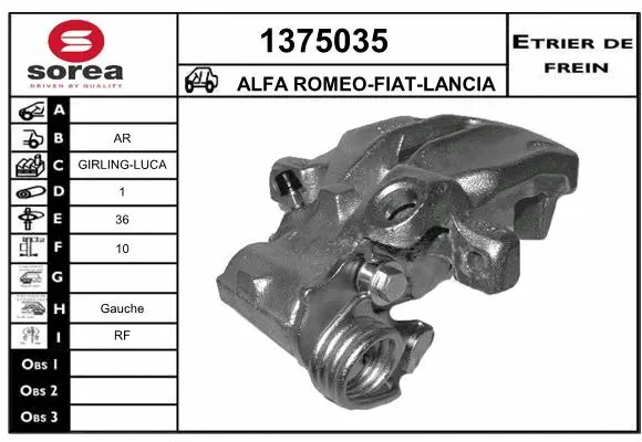 Brake Caliper (1375035)