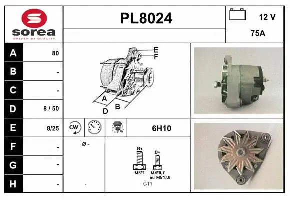 Alternator (PL8024)