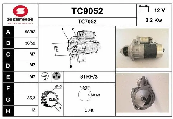 Starter (TC9052)